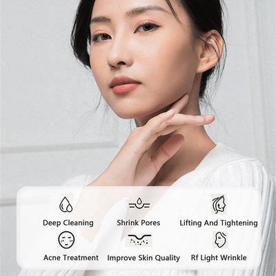 Kích thước sản phẩm 16.8 * 4.8 * 4.5cm Rf Lifting Beauty Device for Face and Neck Ems massage