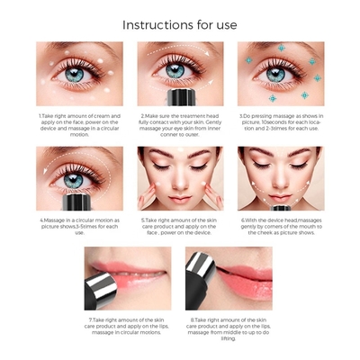 Kích thước sản phẩm 2x11.8x2cm ABS Eye Point Massage Pen Beauty Care Massager Rinkle Remover