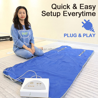100-240V chống nước bốc hơi chăn nhiệt cho Sauna hồng ngoại xa và giảm cân