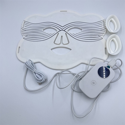 Hydrating Silicone Butterfly LED Face Mask Input Frequency 5V/1A 2600mAH Thời gian 10/20min