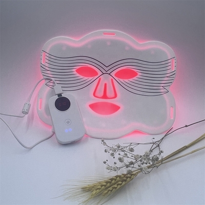 Hydrating Silicone Butterfly LED Face Mask Input Frequency 5V/1A 2600mAH Thời gian 10/20min