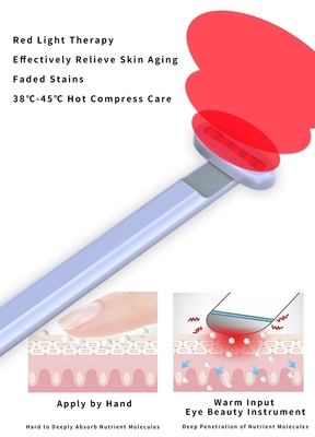 Chăm sóc sức khỏe cá nhân 155*18.3*23.4 mm Rotation Microcurrent Ems Eye Massager Pen
