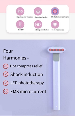 Chăm sóc sức khỏe cá nhân 155*18.3*23.4 mm Rotation Microcurrent Ems Eye Massager Pen