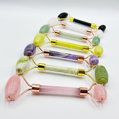 Khu vực mục tiêu khuôn mặt 100% bộ lăn mặt màu đen màu jade tự nhiên với hiệu ứng chống sưng