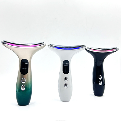 Neck Beauty 3-Head thiết bị pin Máy massage điện với vật liệu thép không gỉ ABS
