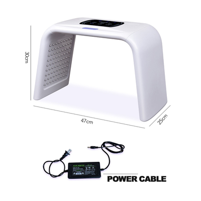 Mặt nạ trị liệu mặt bằng ánh sáng LED với chất loại bỏ lỗ chân lông đứng và phun nước làm sạch lỗ chân lông