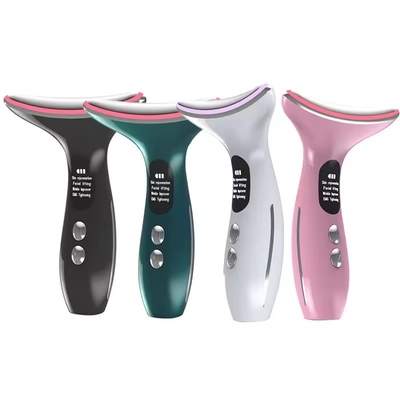 Máy massage cổ và mặt điện chống nếp nhăn chống lão hóa với công nghệ EMS