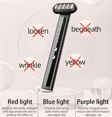 Thiết bị làm đẹp mắt nhỏ cho thanh trị liệu ánh sáng trên khuôn mặt cổ mắt và điều trị cơ thể