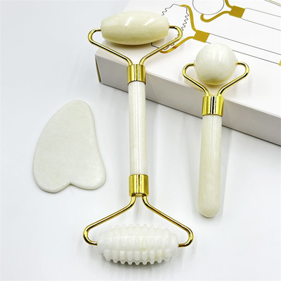 Xiuyan Stone Handle Body Gua Sha Jade Roller Gua Sha cho các cơ bắp đau