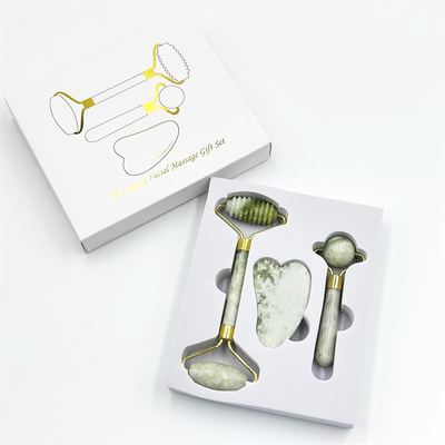 Xiuyan Stone Handle Body Gua Sha Jade Roller Gua Sha cho các cơ bắp đau