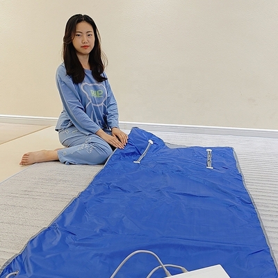 Chăn phòng tắm sauna hồng ngoại bằng da PU chống thấm nước để giảm cân