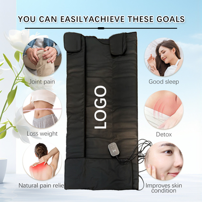 Chăn phòng tắm sauna hồng ngoại bằng da PU chống thấm nước để giảm cân