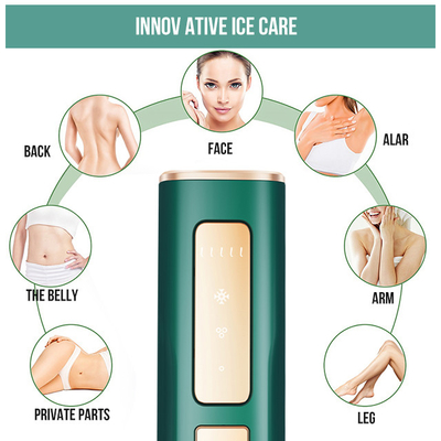 Loại bỏ tóc rắc rối thiết bị loại bỏ tóc Ipl di động với 36w điện và làm mát bằng băng