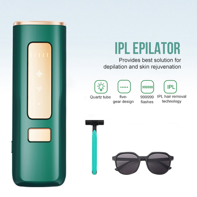 Loại bỏ tóc rắc rối thiết bị loại bỏ tóc Ipl di động với 36w điện và làm mát bằng băng