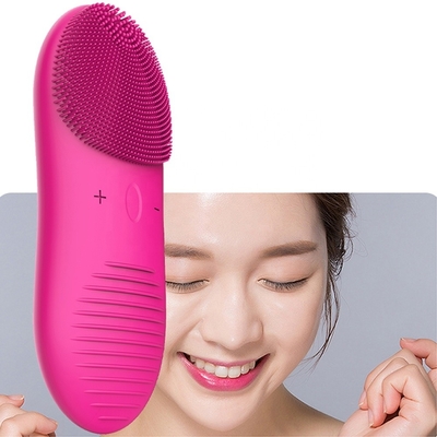 Máy làm sạch lỗ chân lông hai mặt Mini Chải làm sạch khuôn mặt với công nghệ siêu âm