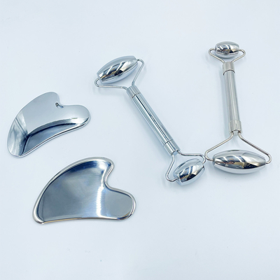 Công cụ Gua Sha thép không gỉ cấp y tế để mát xa cơ thể và giải độc