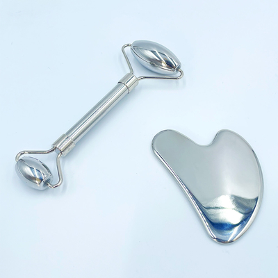 Thư giãn và giảm đau với Custom Logo Roller Gua Sha Set Massage Thép không gỉ