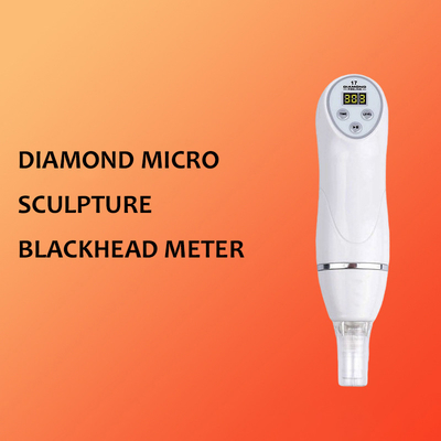 Kim cương Microsculpture lỗ chân lông làm sạch Suction tùy chỉnh nhãn Blackhead Cleanser