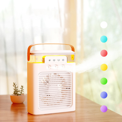 Cung cấp điện USB và pin lithium ẩm ướt Mini Tower Fan để làm mát không khí