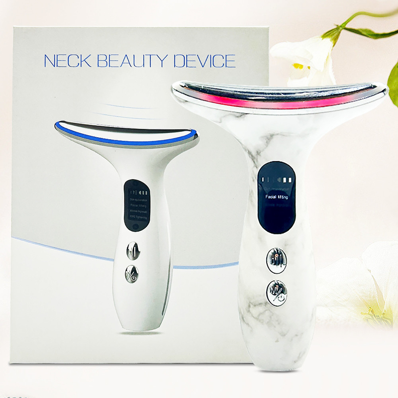 Đánh giá hiện tại 0,5A Chiếc thiết bị mặt cổ để mát xa điện chống nhăn và chống lão hóa