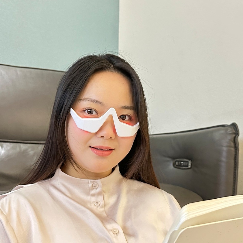 Máy xoa mắt trị liệu ánh sáng đỏ để loại bỏ nếp nhăn và vòng tròn tối tại văn phòng