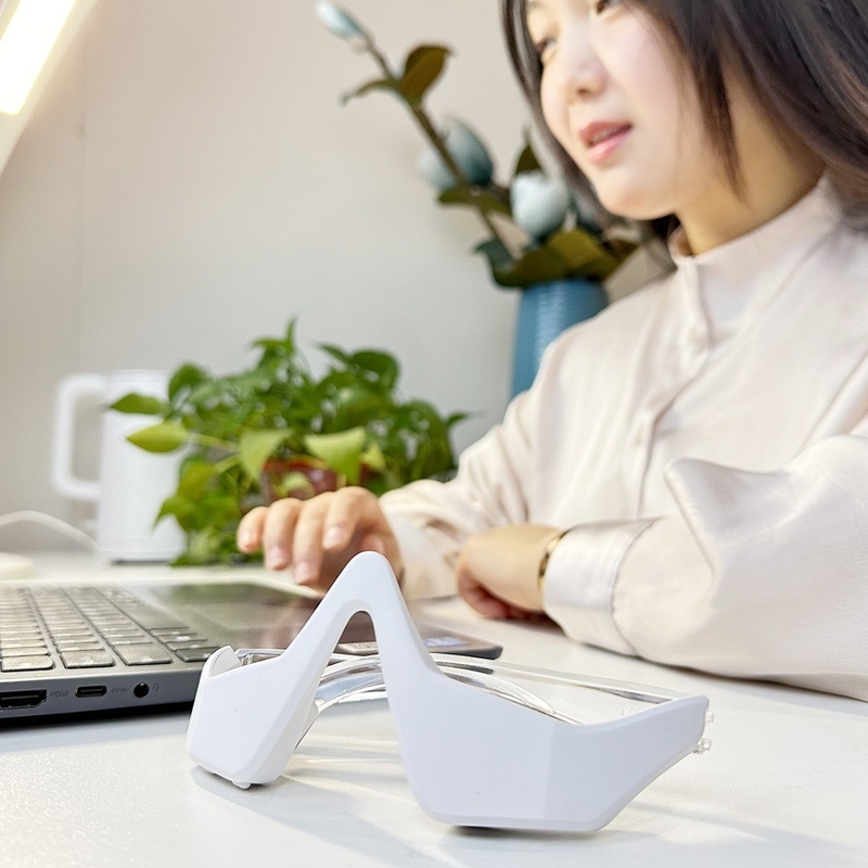 Thiết bị trị liệu ánh sáng đỏ LED rung động mắt 3D để chống lão hóa và loại bỏ vòng tròn tối