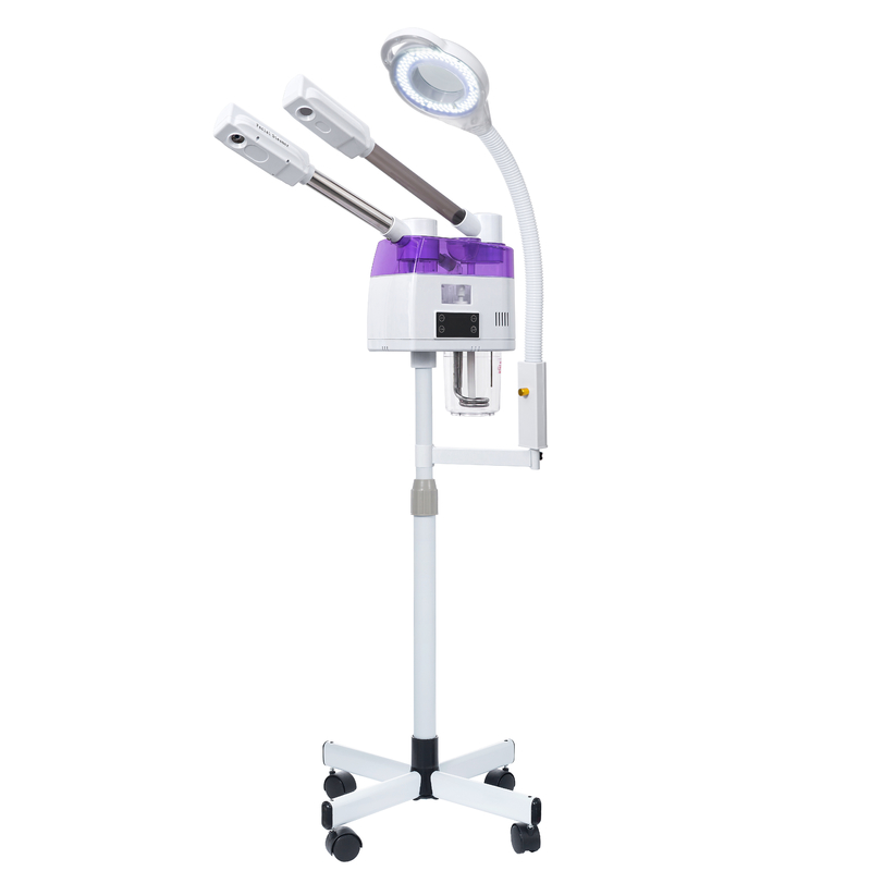 Không có Máy hút hơi mặt nóng lạnh được điều khiển bằng ứng dụng cho chăm sóc da và mặt SPA màu trắng